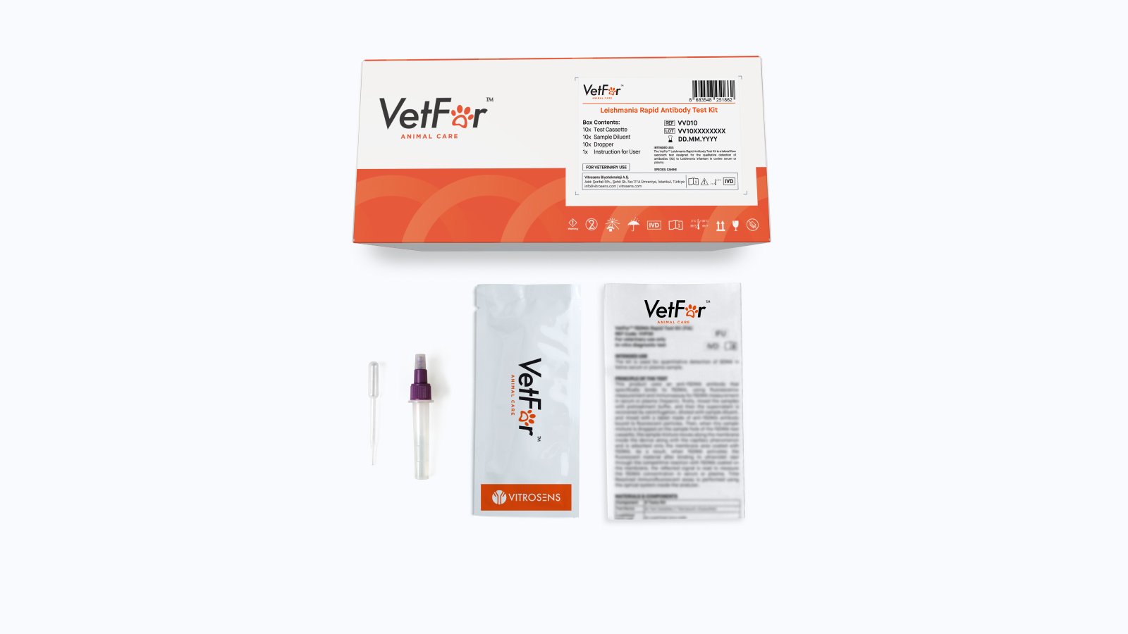 Figure 3 Leishmania Rapid Antibody Test Kit Box