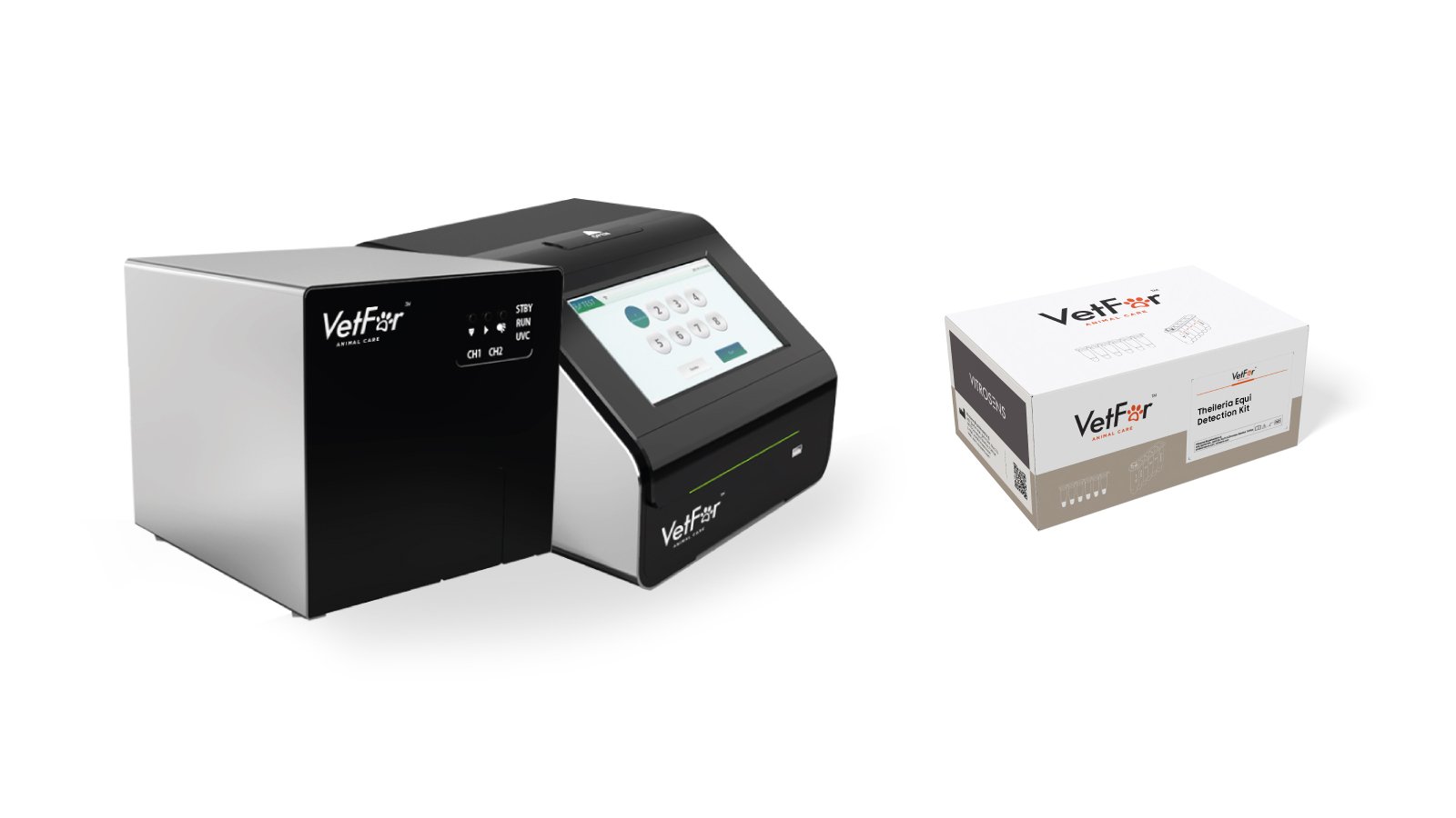 Figure 2. VVE09 Theileria Equi Detection Kit Contents and Product Overview