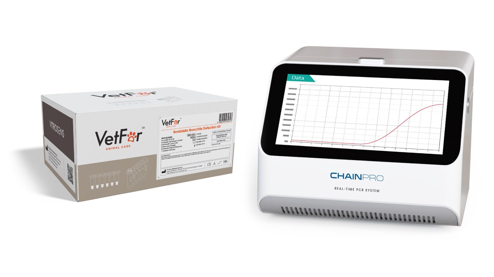 Figure 2. Bordatella Bronchitis Detection Kit and Contents and Product Overview Diagnosis