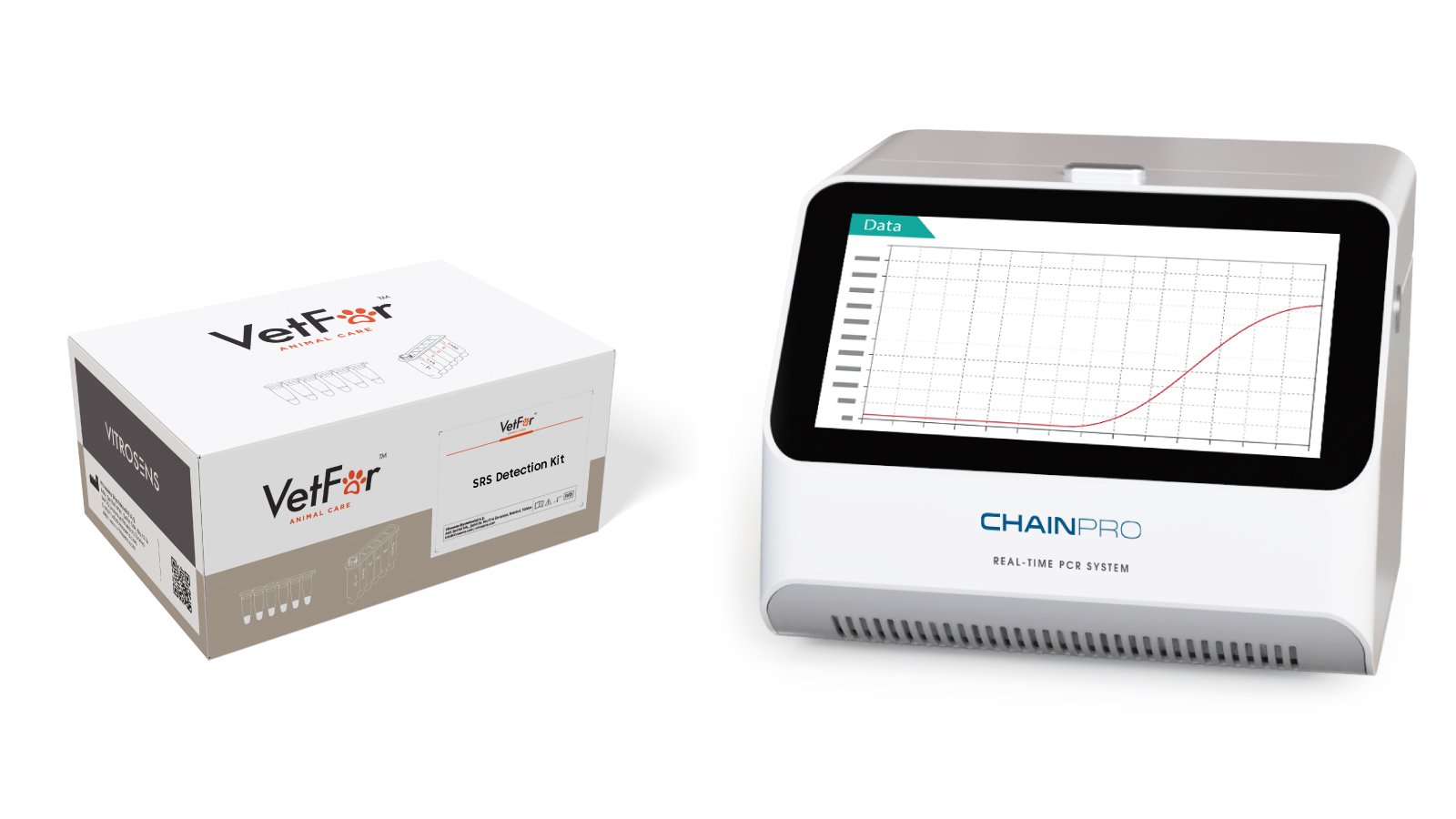 Figure 2. SRS Detection Kit and Contents and Product Overview Diagnosis