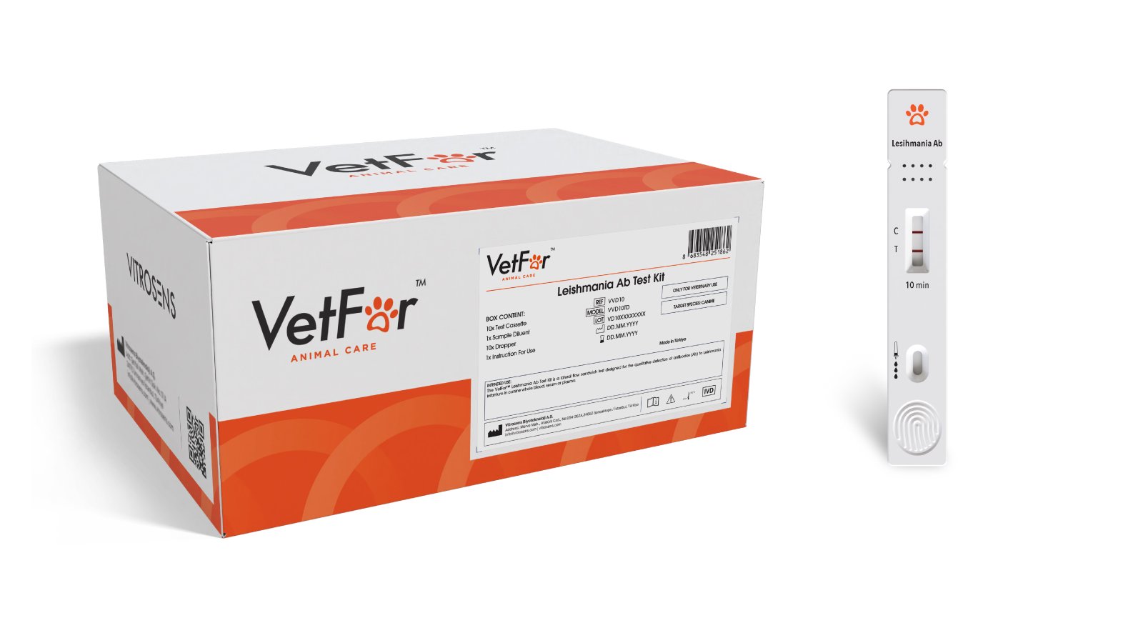 Figure 2. VetFor™ Leishmania Ab Test Kit.