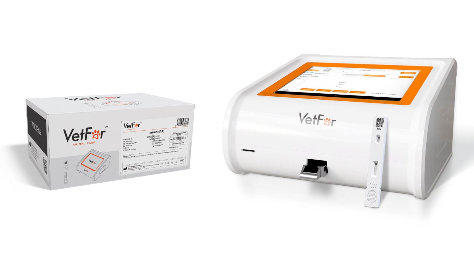 Figure 3. VetFor™ Insulin (FIA) for quantitative measurement with FIAPro Immunofleuresence Analyzer.